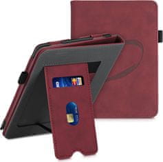 KW Mobile Pouzdro KW Mobile - Nubuck Brushed Heart - KW5626202 - pro Amazon Kindle Paperwhite 5 (2021) - Dark Red