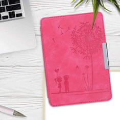 KW Mobile Pouzdro KW Mobile - Dandelion Love Dark Pink - KW4897510 - pro Amazon Kindle Paperwhite 4 (2018) - růžové