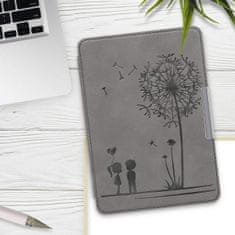 KW Mobile Pouzdro KW Mobile - Dandelion Love - KW4897503 - pro Amazon Kindle Paperwhite 4 (2018) - šedé