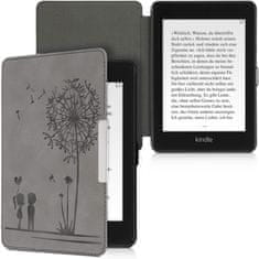 KW Mobile Pouzdro KW Mobile - Dandelion Love - KW4897503 - pro Amazon Kindle Paperwhite 4 (2018) - šedé