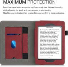 KW Mobile Pouzdro KW Mobile - Nubuck Brushed Heart - KW5567502 - pro Amazon Kindle Paperwhite 1/2/3 - Dark Red