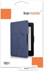 KW Mobile Pouzdro KW Mobile - Butterfly Tendril - KW2313627 - pro Amazon Kindle Paperwhite 1/2/3 - modré