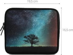 KW Mobile Pouzdro KW Mobile Neoprene Zipper - KW5901501 - Univerzální pouzdro pro čtečky 6-7" - Cosmic Nature