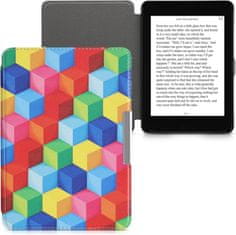 KW Mobile Pouzdro KW Mobile - Colorful Blocks - KW5719403 - pro Amazon Kindle Paperwhite 4 (2018) - vícebarevné