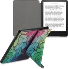 KW Mobile Pouzdro KW Mobile - Origami Multicolor - KW5776401 - pro Amazon Kindle Paperwhite 5 (2021) - vícebarevné