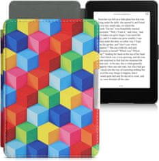 KW Mobile Pouzdro KW Mobile - Colorful Blocks - KW4556943 - pro Amazon Kindle Paperwhite 1/2/3 - vícebarevné