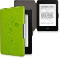 KW Mobile Pouzdro KW Mobile - Butterfly Tendril - KW2313628 - pro Amazon Kindle Paperwhite 1/2/3 - zelené