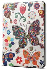 Durable Lock Pouzdro Durable Lock KPW4-12 pro Amazon Kindle Paperwhite 4 (2018) - Butterflies