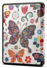 Durable Lock Pouzdro Durable Lock KPW4-12 pro Amazon Kindle Paperwhite 4 (2018) - Butterflies