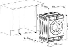 Philco vestavná pračka PLDSI 148 ABI