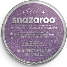 Snazaroo Barva na obličej Třpytivá Filová (Sparkle Lilac) 18ml