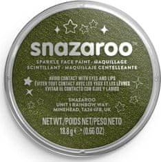 Snazaroo Barva na obličej Třpytivá Zelená (Sparkle Green) 18ml