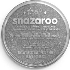 Snazaroo Barva na obličej Třpytivá Šedá (Gun Metal Grey) 18ml