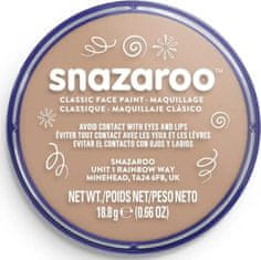 Snazaroo Barva na obličej Světle béžová (Barely Beige) 18ml