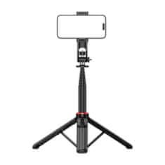 MG Tripod Bluetooth selfie tyč 1.3m, černá