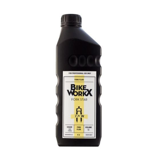 BikeWorkX Olej Fork Star 7,5W - tlumičový 1000 ml