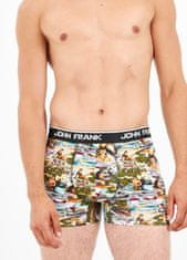 John Frank Pánské boxerky JFBD366, Dle obrázku, M