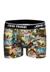 John Frank Pánské boxerky JFBD366, Dle obrázku, M