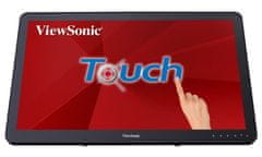 Viewsonic TD2430 / 24"/ Touch/ VA/ 16:9/ 1920x1080/ 5ms/ 200cd/m2/ DP/ HDMI/ VGA/ USB/ Repro