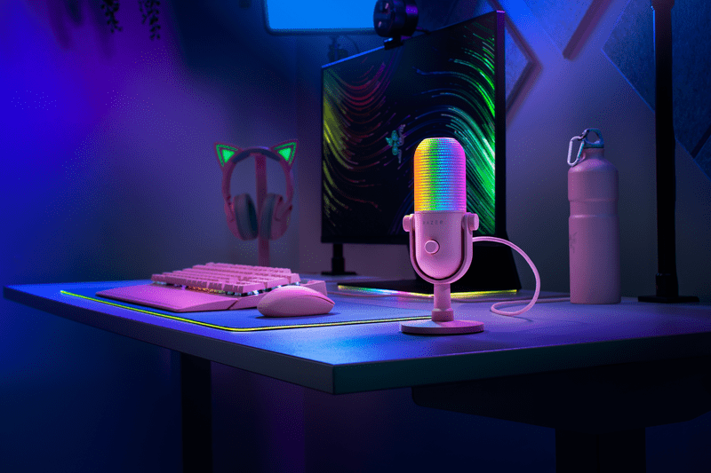  moderní mikrofon razer seiren v3 chroma usb 