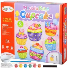 Kruzzel 22431 Sada na výrobu magnetů - muffiny