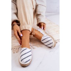 Big Star Dámské espadrilky JJ274959 White velikost 40