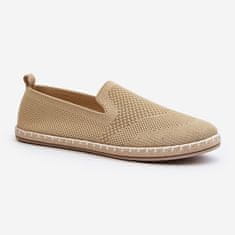 Dámské nazouvací espadrilky Beige velikost 39