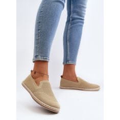 Dámské nazouvací espadrilky Beige velikost 39