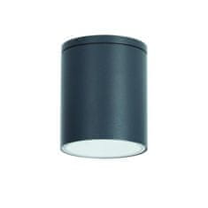 ACA ACA Lighting GU10 venkovní kulaté stropní svítidlo 230V tmavě šedá IP65 GU10 MAX.35W LG2301GU10G