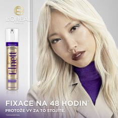 L’ORÉAL PARIS Mikrodifuzní lak na vlasy pro blond a bílé vlasy Elnett (Anti-Brassiness Color-Correcting Purple Mic