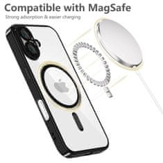 Tech-protect MagFlex MagSafe obal na iPhone 16 – Černá KP35117