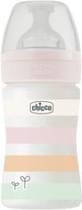 Chicco Láhev kojenecká Well-being silikon 150 ml děvče