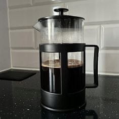 Ruhhy 24565 Konvice na kávu, French press, čaj 1000 ml sklo