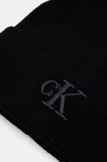 Calvin Klein pánská čepice s vyšitým monogramem černá