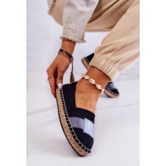 Big Star Dámské espadrilky JJ274963 Black velikost 39