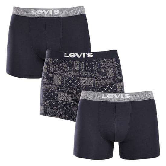 Levis 3PACK pánské boxerky vícebarevné (701229550 001)