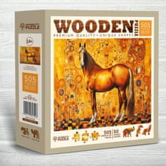 Wooden city Dřevěné puzzle Vídeňský kůň 505 dílků