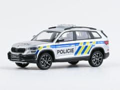 Abrex Škoda Kodiaq FL (2021) - Policie ČR - S Ochranným Rámem ABREX 1:43