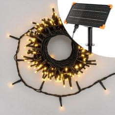 Xmas King XmasKing LED řetěz 60m 1200 LED solární venkovní, teplá bílá (LED světelný řetěz venkovní)