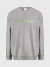 Calvin Klein Pánská mikina NM2458E PET béžová - Calvin Klein L