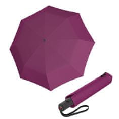 Knirps RE³ Duomatic Solid purple - lehký skládací deštník