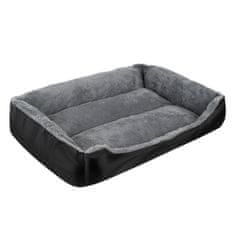 MG Plush Bed pelíšek pro kočky a psy 60x45 cm, šedý