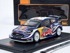 IXO MODELS Ford Fiesta WRC #2 E.Evans/D.Barritt MS Sport Red Bull Rallye Monte Carlo 2018 IXO 1:24