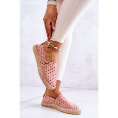 Big Star Dámské espadrilky JJ274869 Pink velikost 39