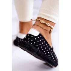 Big Star Dámské espadrilky JJ274867 Black velikost 36