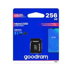 GoodRam Paměťová karta microSD 256 GB UHS-I s adaptérem TGD-M1AA2560R12