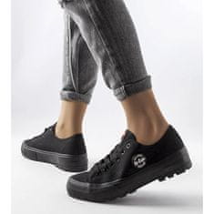 Lee Cooper Černé tenisky LCW-23-44-1652L velikost 37