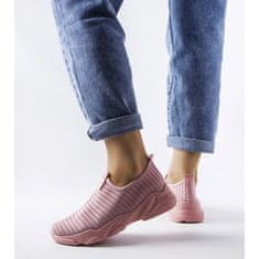 Růžové slip-on tenisky velikost 40