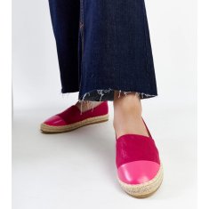 Růžové espadrilky velikost 41