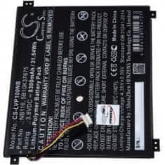 POWERY Akumulátor Lenovo IdeaPad 100S-11IBY(80R200DHGE)